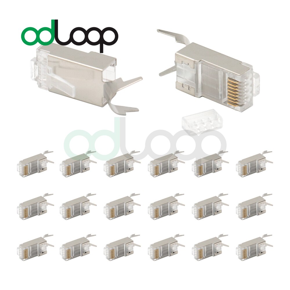 ODLOOP-CAT7 RJ45  Ŀ,  20  ⷯ Ʈũ ÷ Ŀ